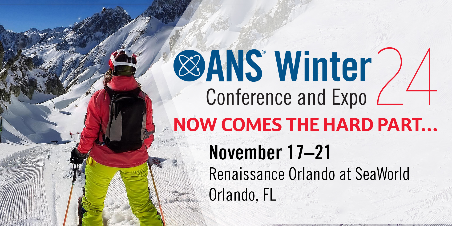 Join us in Orlando, November 17-21