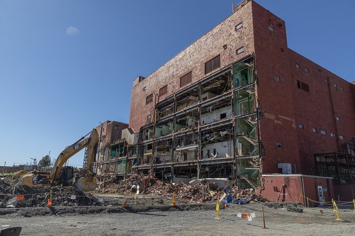 Demolition of former Westinghouse plant will be finished this month