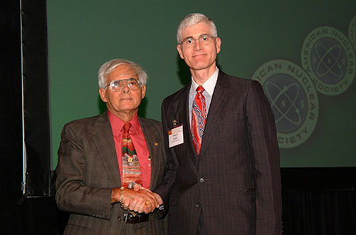 M. Jack Ohanian and Dwight E. Baker on behalf of Virginia Local Section, Local Sections 50 Year