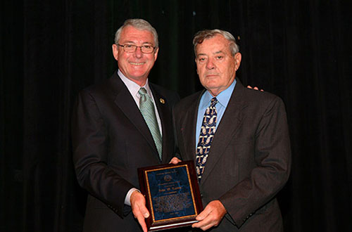 E. James Reinsch and Raymond Durante for John W. Landis, Distinguished Service Award