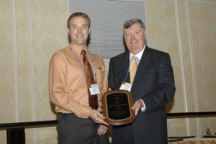 ANS Young Members Group, Presidential Citation Represented by Chair Kent Byron Welter