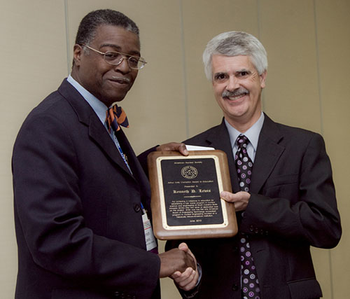 Kenneth D. Lewis, Compton Award Recipient